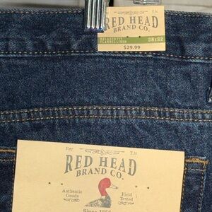 NWT RedHead Relaxed Fit Flannel Lined Blue Jeans